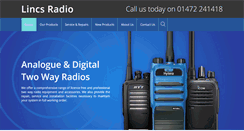 Desktop Screenshot of lincsradio.co.uk
